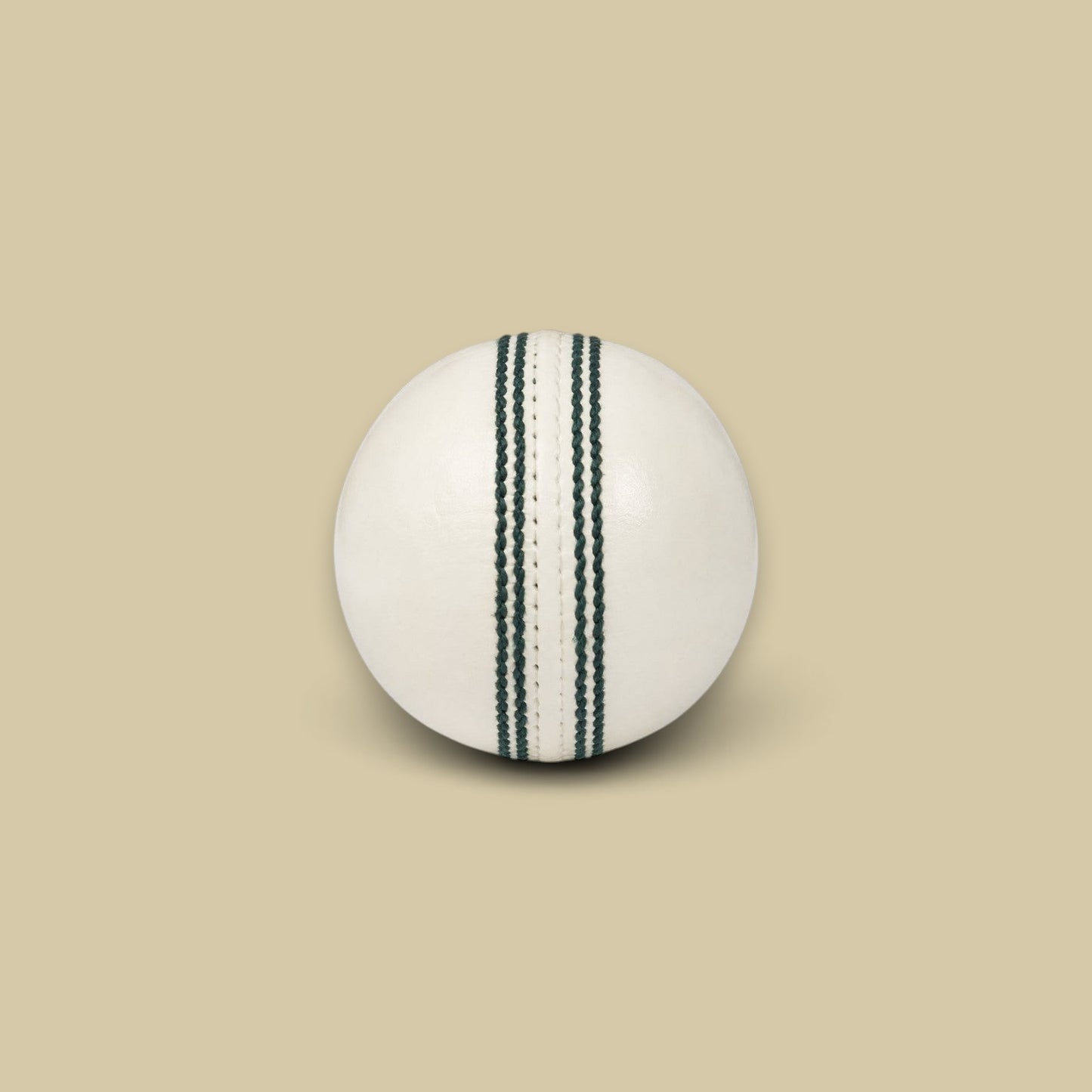 Practice Leather Cricket Ball — Hand-Stitched