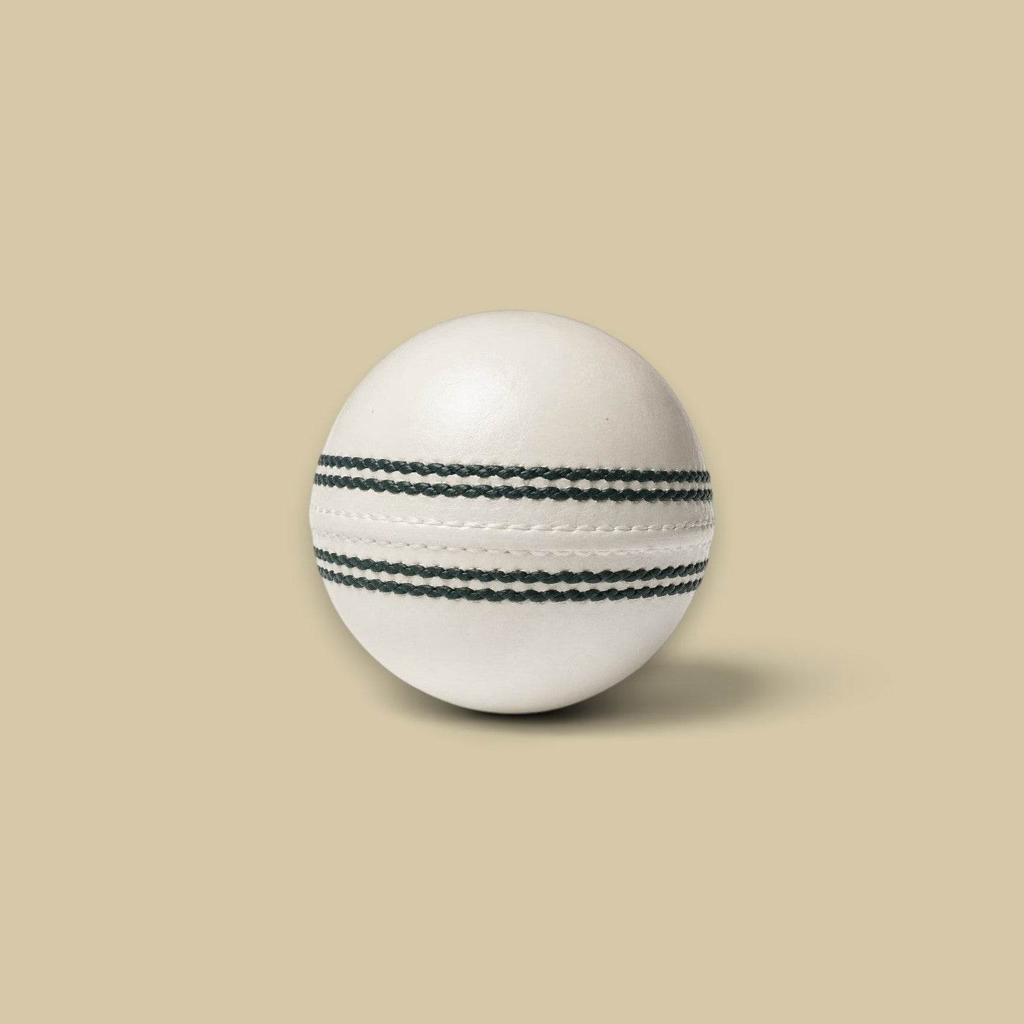 Practice Leather Cricket Ball — Hand-Stitched