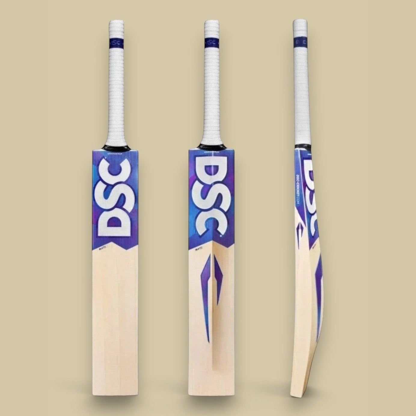 BLU 65 English Willow Bat - front view